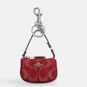 Coach Mini Nolita Bag Charm In Signature Denim NWT
Product Details NWT